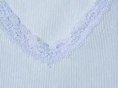 WKLY. naisten ribbitoppi 213W030123 - Chambray blue - 6