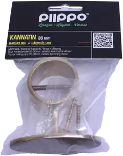 Piippo Kannatin kaideköydelle ø36mm, messinki - 3