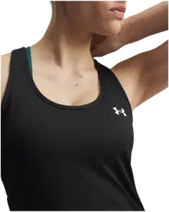 Under Armour naisten treenitoppi Tech Mesh Racer Tank 6009989 - Black - 3