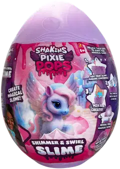Shakems Pixie Pops yllätysmuna ja lima 30 cm - 2