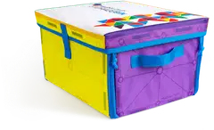 MAGNA-TILES® 2 in 1 -setti: säilytyslaatikko ja interaktiivinen leikkialusta - 3