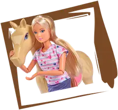 Simba Steffi Love ja hevonen, Riding Tour -leikkisetti - 6