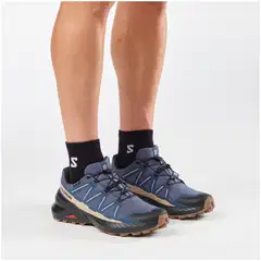 Speedcross peak  GTX, vedenpitävä juoksukenkä - Black/Asphalt/Black - 7