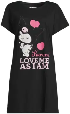 Hello Kitty naisten yöpaita HK60112 - Black - 2