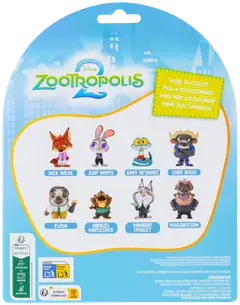 Zootropolis Tiny Tails Fig. 5 Pkt. 4 cm - 2