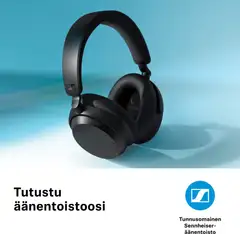 Sennheiser Accentum Wireless langattomat vastamelukuulokkeet  musta - 6