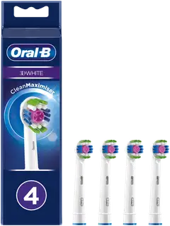 Oral-B Vaihtoharja 3D White CleanMaximiser -tekniikalla 4kpl - 1