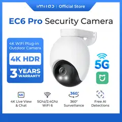 Imilab EC6 Pro 4K WiFi -valvontakamera ulkokäyttöön CMSXJ120A - 14