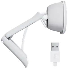 Logitech Webbikamera Brio 100 - valkoinen - 5