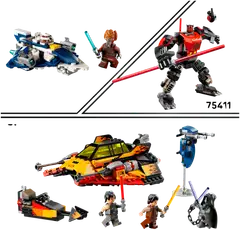 LEGO® Star Wars TM 75414 Force Burner ‑lumikiituri - 9