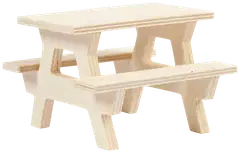 Creativ Company picnic penkki,miniatyyri, 1 kpl - 4