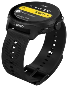 Suunto älykello Run musta silikonirannekkeella - 2