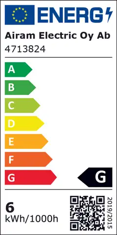 Airam Led pistokanta TC-S opaali 5,7W G23 460lm 3000K, box - 3