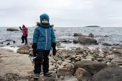 HC Outwear lasten toppatakki Gast ECO - Petrol blue - 5