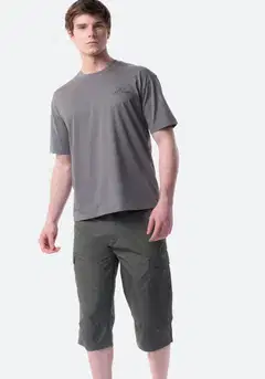 TEX miesten caprishortsit I275404 - Khaki - 3