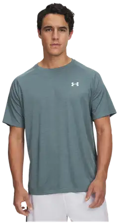 Under Armour miesten treenipaita Tech Textured 1382796 - Jasper Blue - 3