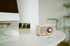 Sangean WR-8 Bluetooth pöytäradio, vaalea tammi - 7