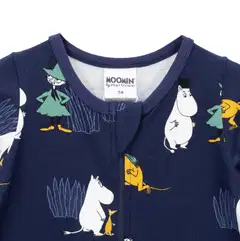 Muumi vauvojen pyjama Kuura 593411 - tummansininen - 4