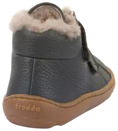 Froddo lasten talvipaljasjalkakenkä Winter Furry - Dark blue - 5
