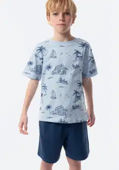 TEX lasten shortsisetti Ranta I276359 - BLUE 8 - 4