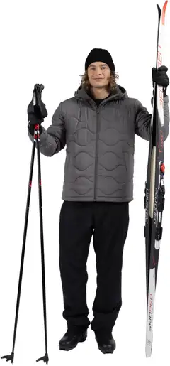 House miesten kevytvanutakki 204H012601 - Dark Gull Gray - 9