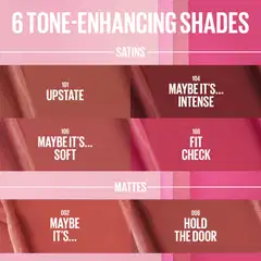 Maybelline New York Maybe It's Serum Huulipuna 106 Maybe It's… Soft 3,4 g - Fit Check - 5