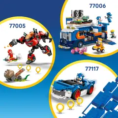 LEGO® Sonic 77118 Silverin auto vastaan Knucklesin monsteriauto - 9