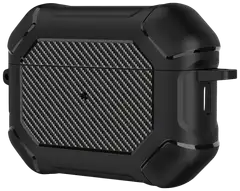 Wave Rugged Suojakotelo, Apple AirPods Pro 3 (2025), Musta - 1