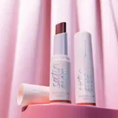 essence satin GLOW luminous shine lipstick 01 Whole Latte Love 3.5 g - Blushin It - 7