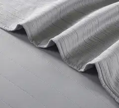 Home & Main päiväpeitto Gauze 260x260 cm harmaa - 3