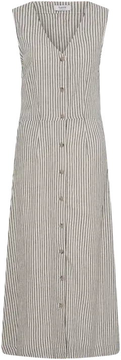 B.young naisten mekko Byfalakka button - RAINY DAY STRIPE - 1