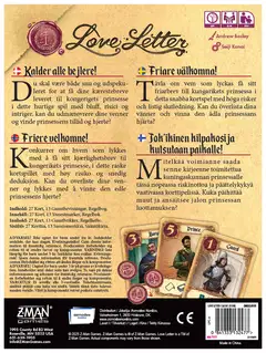 Love Letter Nordic -lautapeli - 2