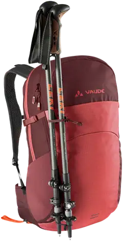 VAUDE verkkoselkäinen päiväreppu Wizard 24 + 4, väri redeva - 5