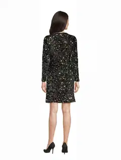 House naisten juhlamekko Sequin 218H264033 - gold - 4