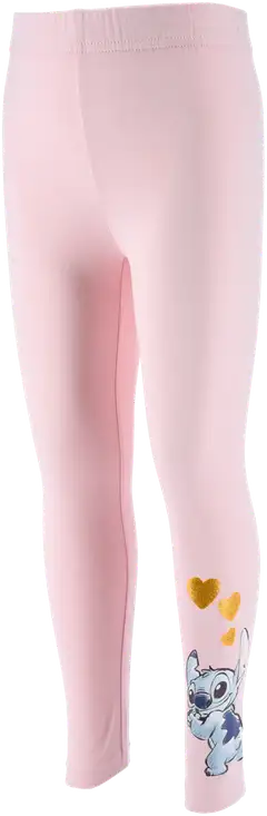 Lasten Lilo & Stitch leggins, laadukas kangas - Vaaleanpunainen - 3