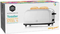 OBH Nordica 4-viipaleen leivänpaahdin Manhattan 2268 - 5