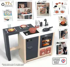 Smoby Kitchen Island, keittiösaareke kokkailuleikkeihin - 2