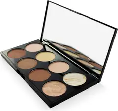 Makeup Revolution 8 Ultra Contour Palette korostus-ja varjostusväripaletti - 3