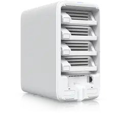 Ubiquiti 4-paikkainen verkkolevyasema 2.5 GbE -liitännällä UNAS-4-W valkoinen - 7