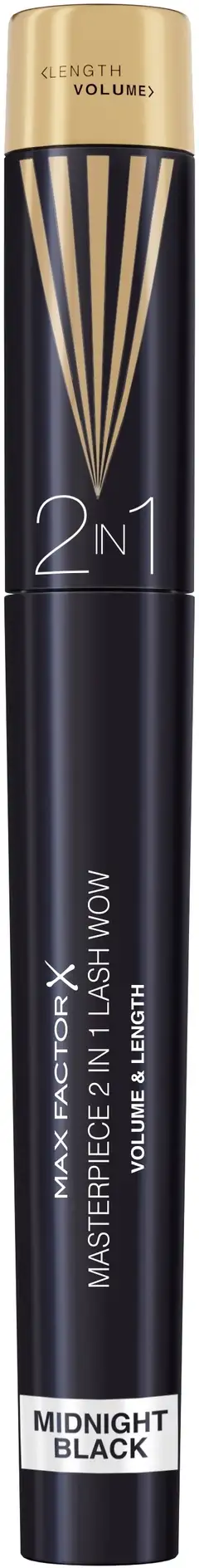 Max Factor Masterpiece 2in1 Mascara Midnight  Black 7 ml ripsiväri - 2