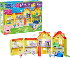 Peppa Pig leikkisetti Pipsan iso avattava talo - 3