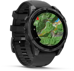 Garmin urheilukello Fenix 8 AMOLED 47 mm tummanharmaa/musta - 5