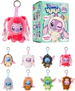 Simba Walt Disney YuYus Stitch tai Angel, maskottipehmo, 12 cm, laukkuun, reppuun tai avaimenperään - 2