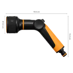 Fiskars CF kastelupistooli, 3-s., peukalokytkin - 6