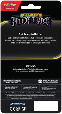 Pokémon TCG ME05 Pitch Black Premium Checklane Blister - 3