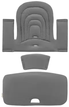 Hauck istuinpehmuste syöttötuoliin Highchair tummanharmaa - 2