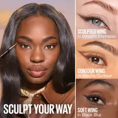 Maybelline New York Sculpting Stix Silmänrajauskynä Black Blur 0,7 g - Smooth Espresso - 9