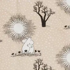 Moomin Arabia Muumi tyynyliina 50x60cm Rakkaus bg GOTS - 2