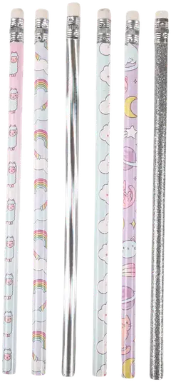 Lyijykynät 6 kpl pastelli - 2