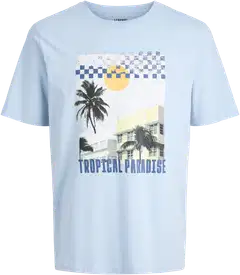 JJ Rebel lasten t-paita - Cashmere Blue - 1